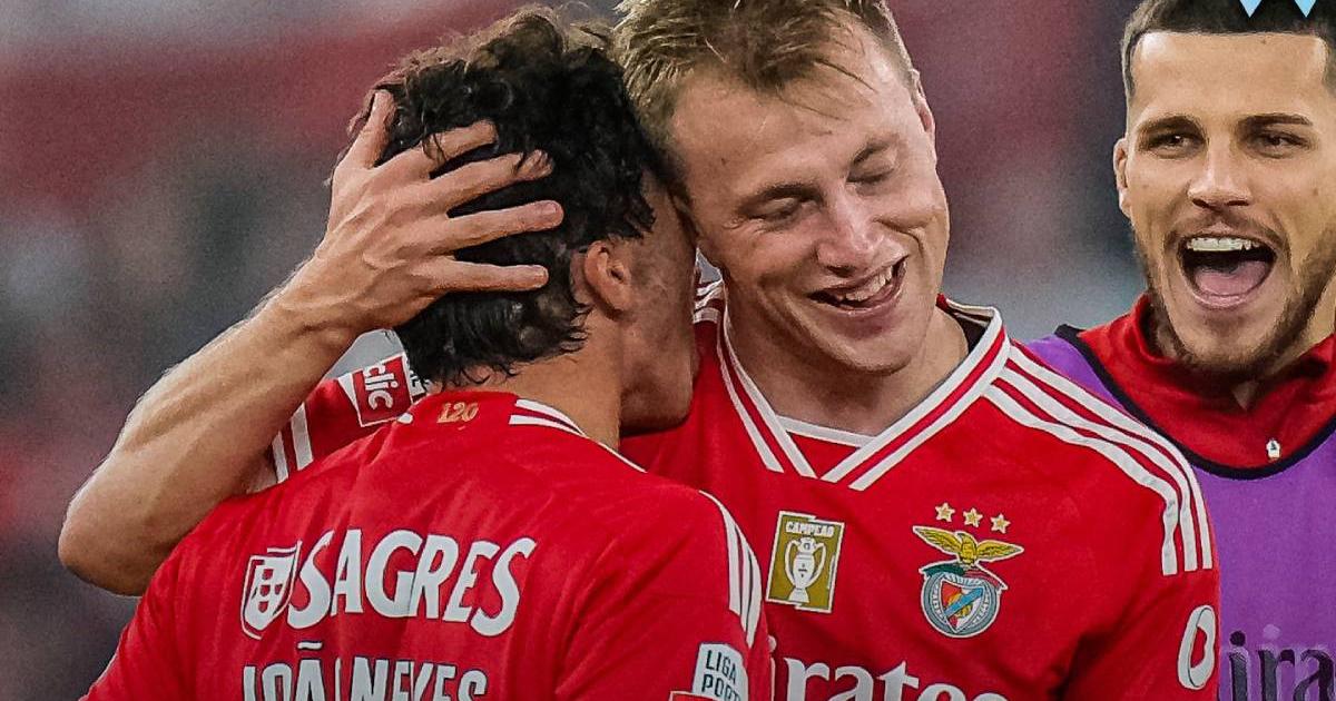 (VIDEO) Benfica le remonó en los descuentos al Sporting y le arrebató el liderato