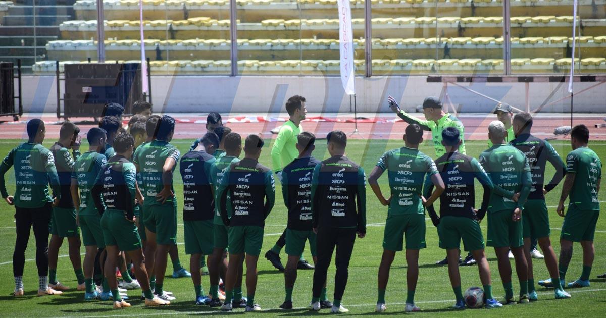 (VIDEO) Bolivia entrenó en el Hernando Siles pensando en Perú