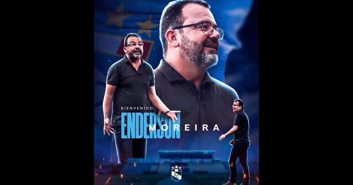 ¡Sporting Cristal oficializó a Enderson Moreira como nuevo DT!