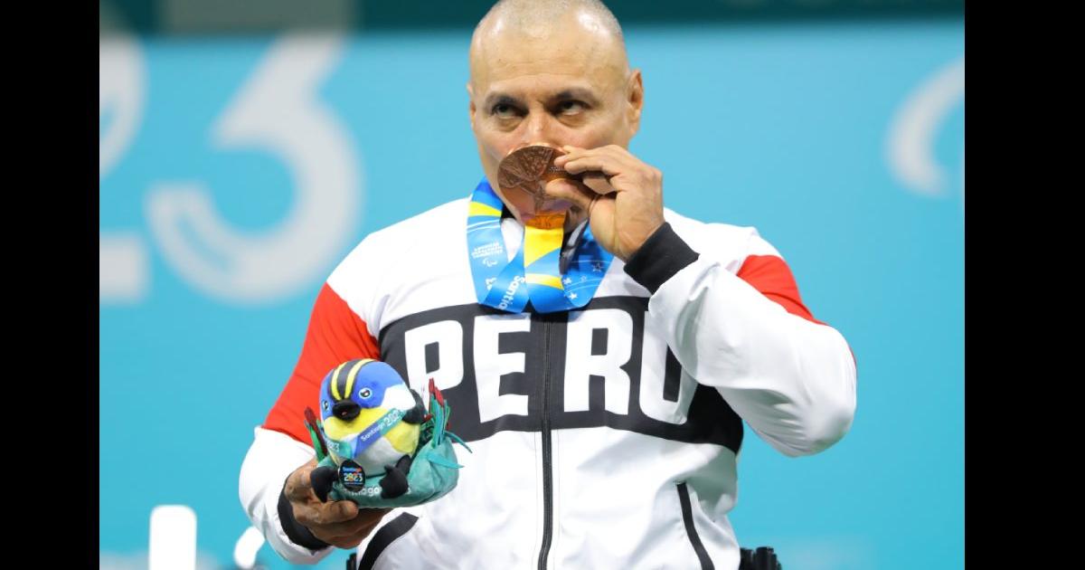 Niel García logró la tercera medalla para Perú en ParaPanamericanos
