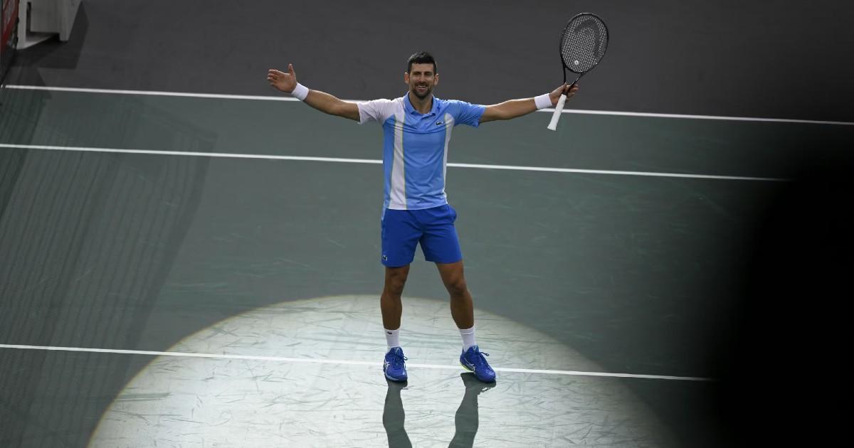 Djokovic clasificó a la final del Masters 1000 de París