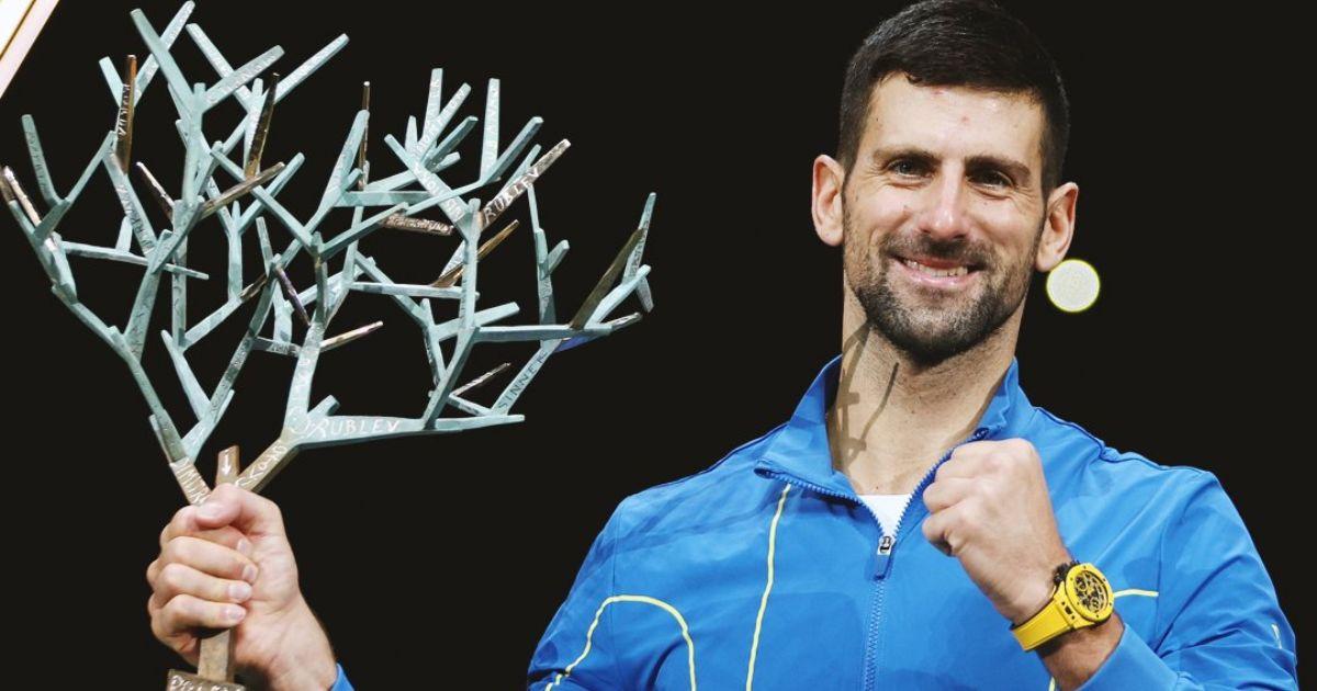 Djokovic se coronó campeón en el Masters 1000 de París