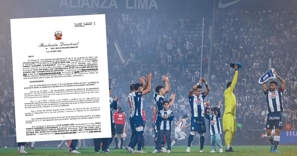 Gobierno otorgó garantías para la segunda final en Matute