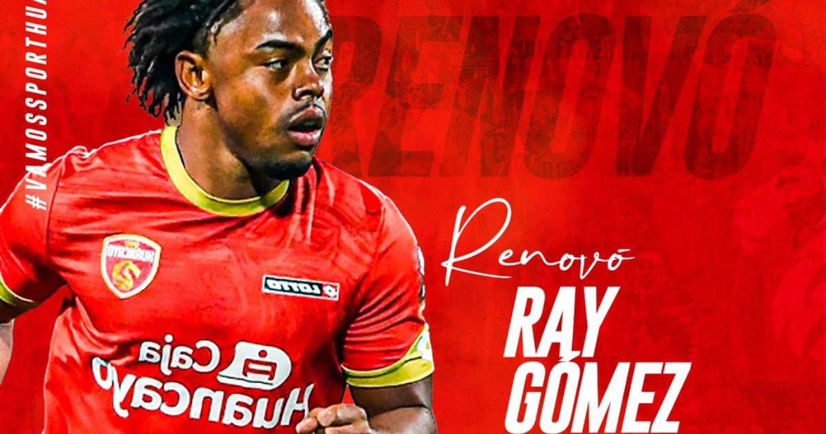 Ray Gómez renovó con Sport Huancayo