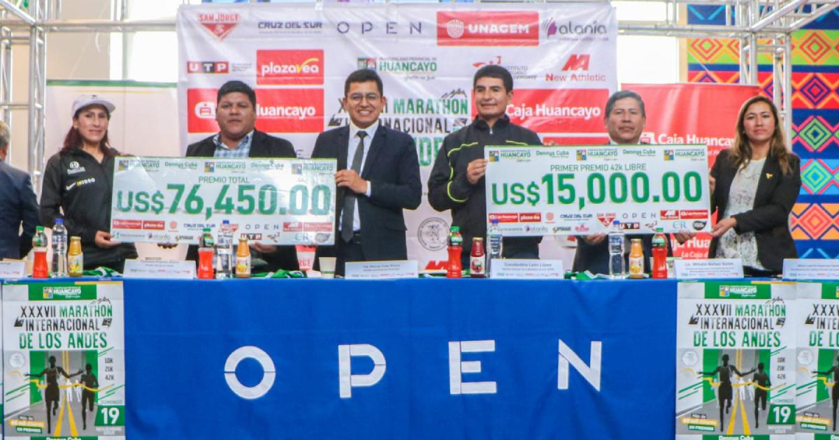   Marathon de Los Andes repartirá más de 76 mil dólares en premios