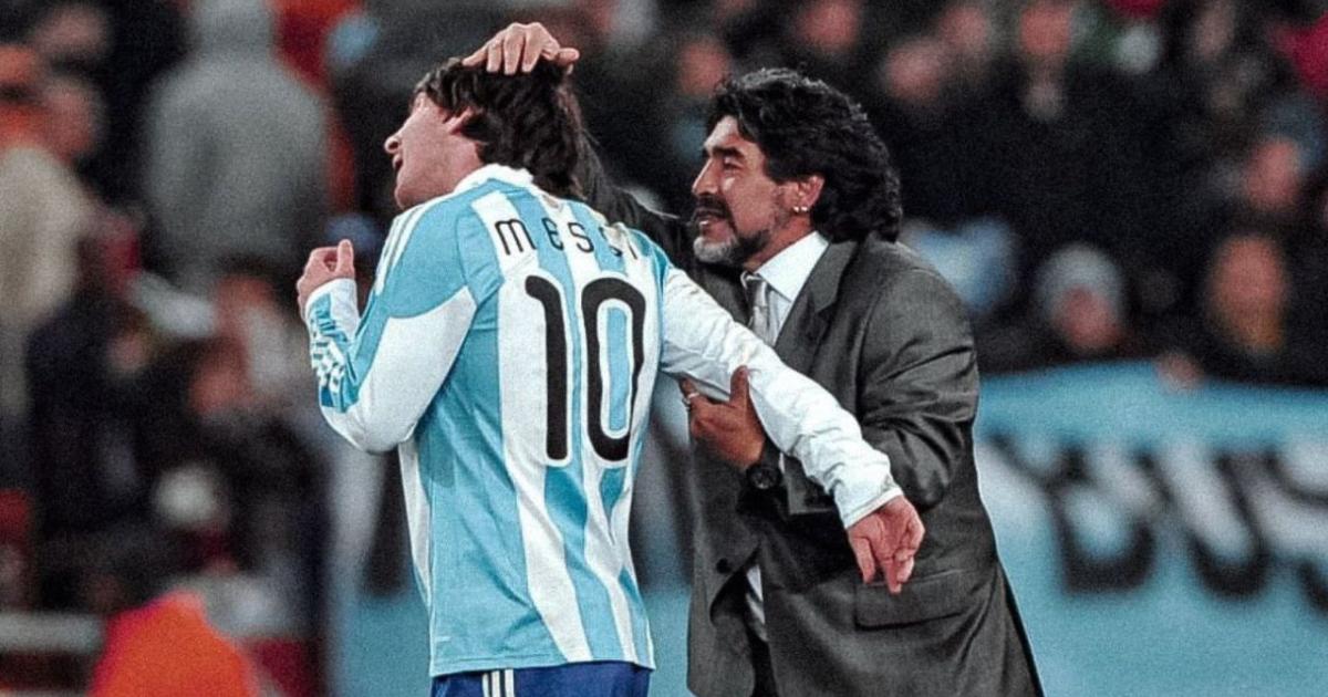 Messi: "Mis hijos ya saben de Diego sin haberlo visto nunca”