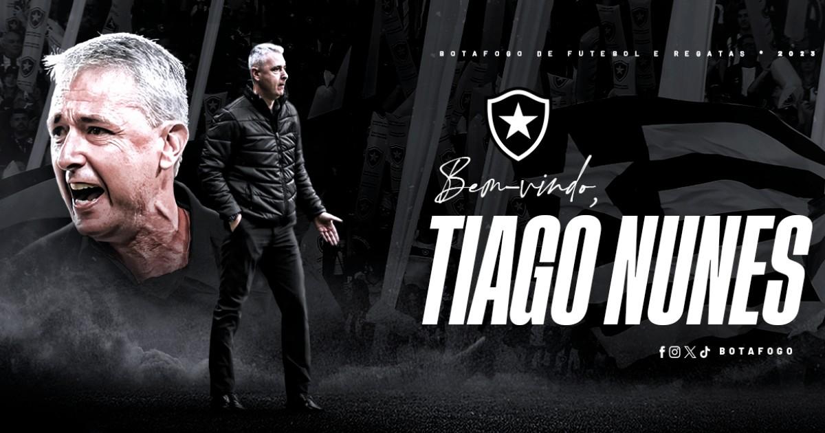 Botafogo hizo oficial la contratación de Tiago Nunes
