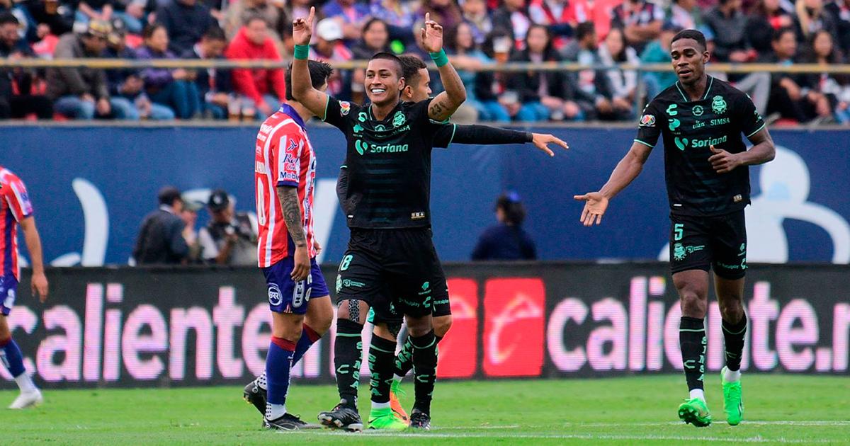 (VIDEO) ¡Llega entonado! Pedro Aquino anotó de cabeza con Santos Laguna