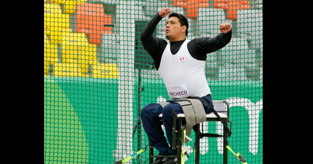 Kenny Pacheco logró bronce en los Juegos Parapanamericanos 