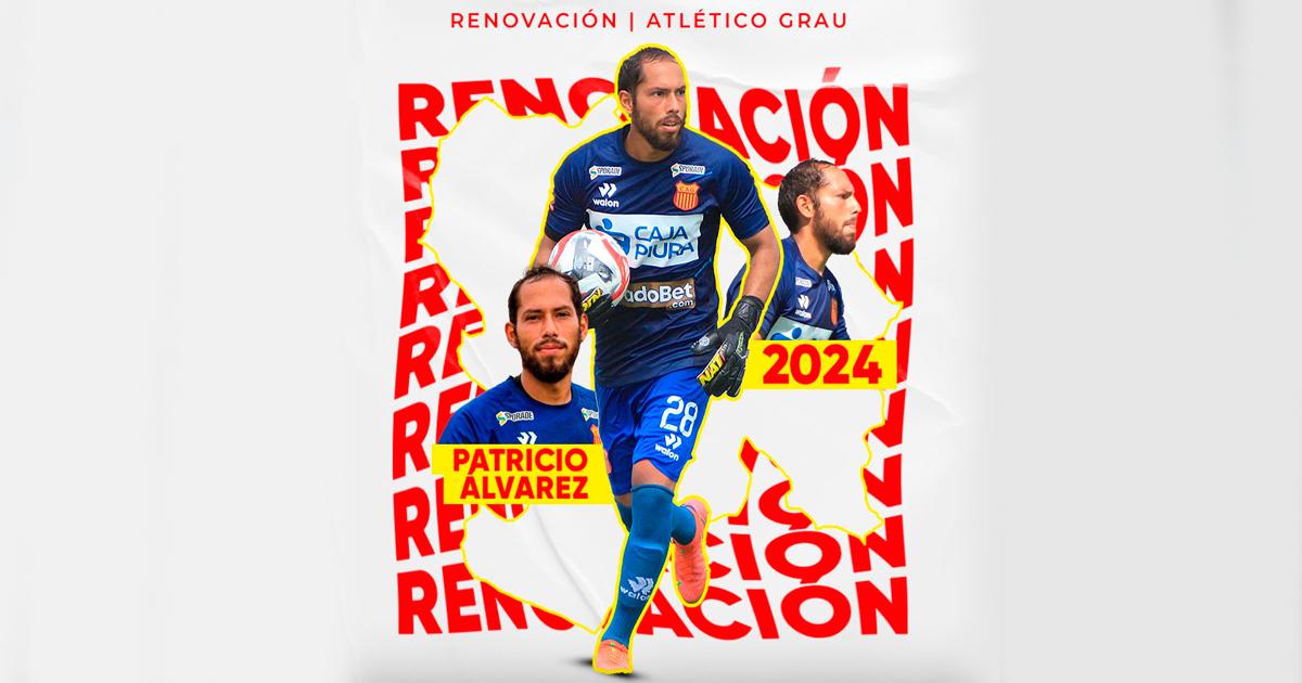 Aseguran su valla: 'Pato' Álvarez continuará atajando en Atlético Grau