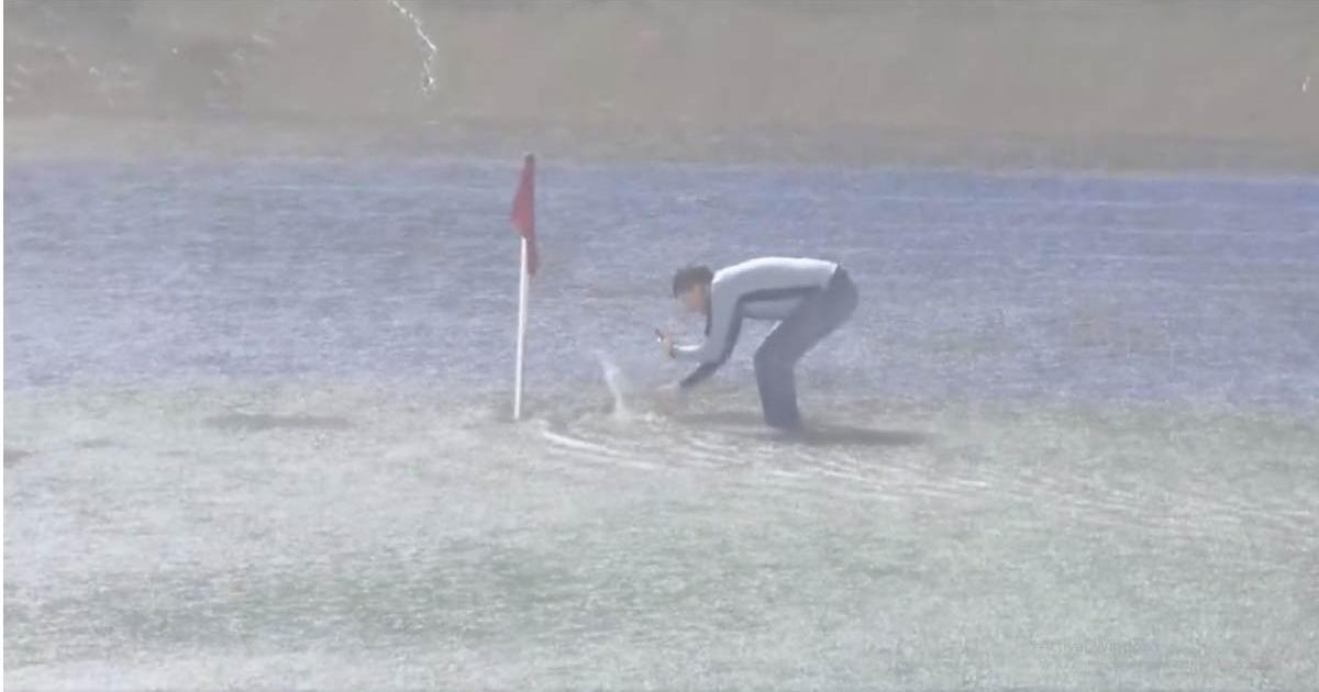 (VIDEO) Imposible jugar así: Se pospuso el Jamaica - Canadá por lluvias