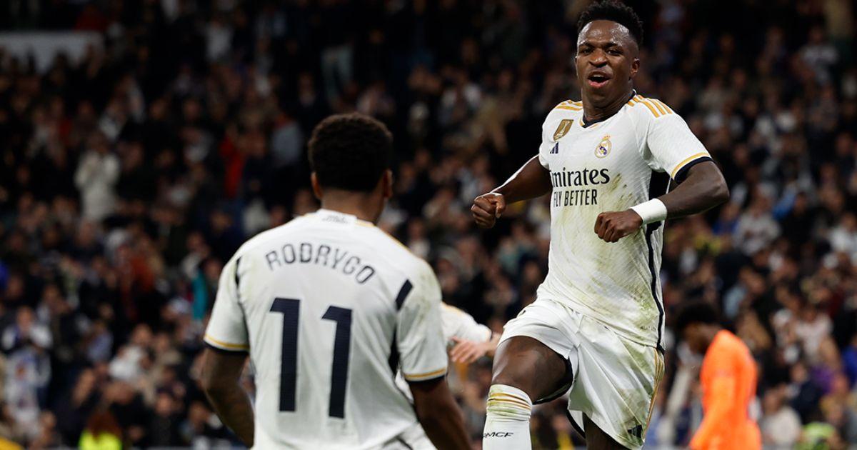 Real Madrid goleó por 5-1 como local al Valencia