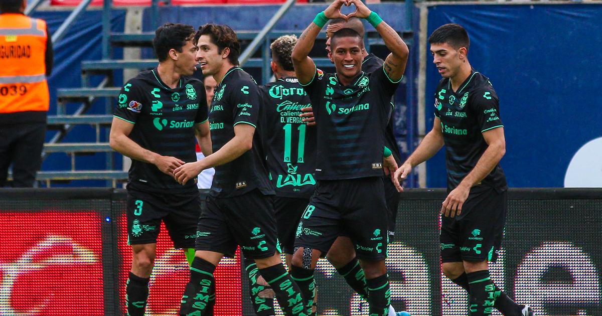 (VIDEO) Con gol de Aquino, Santos Laguna venció 2-0 a Atl. San Luis