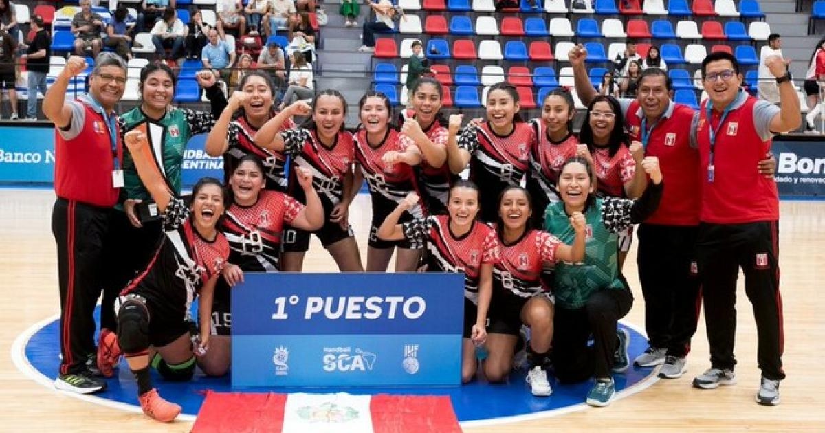Selección peruana de Handball Sub-19 ganó un título en Argentina