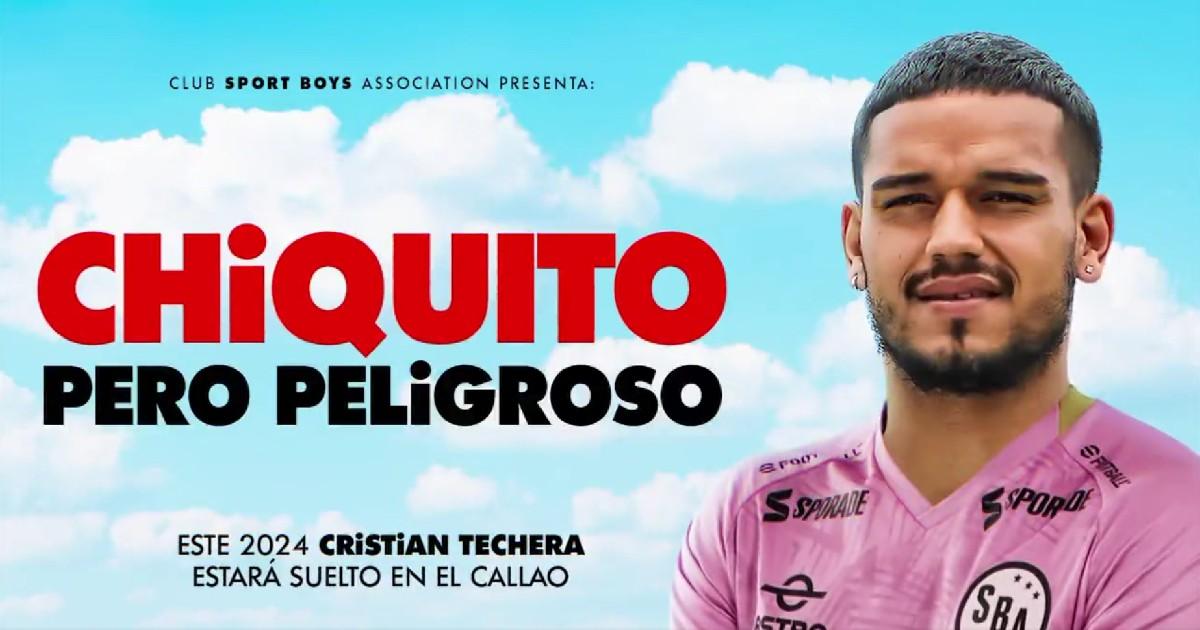 Sport Boys anunció el fichaje de Cristian Techera