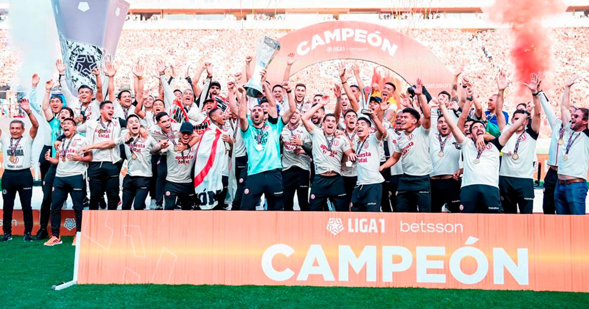 (VIDEO) Universitario recibió el trofeo de campeón de la Liga1 Betsson