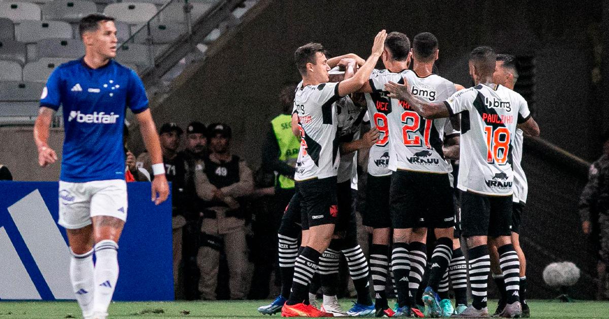 Vasco da Gama rescató un empate ante Cruzeiro en la lucha por el descenso