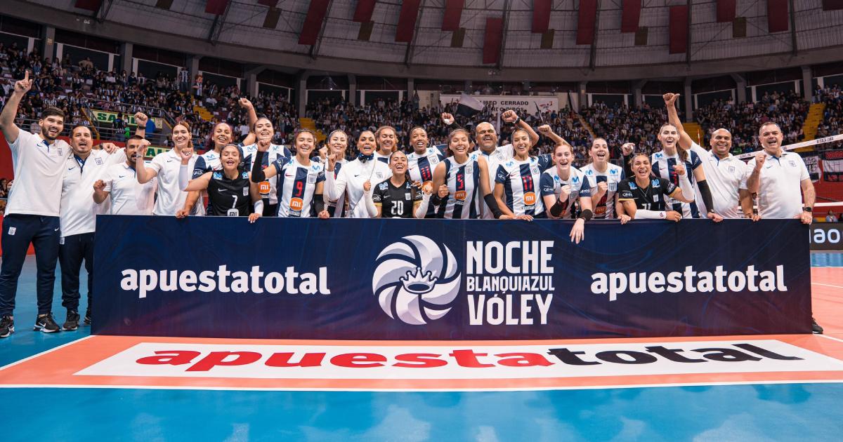 (VIDEO) Alianza Lima tuvo su 'Noche Blanquiazul' de Vóley