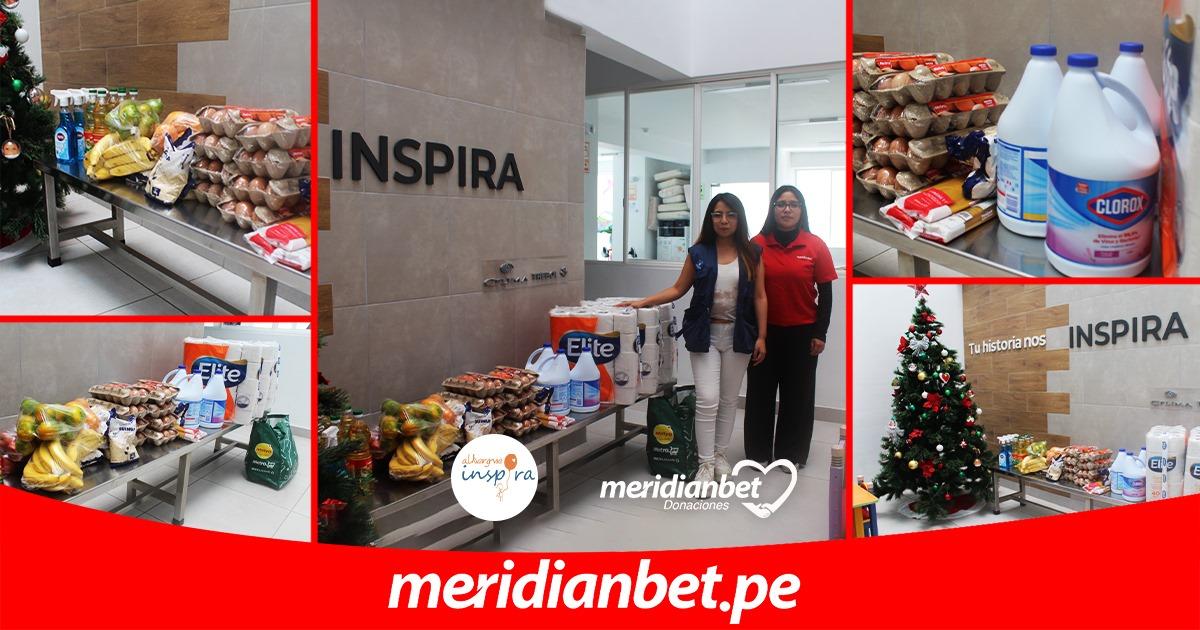 Meridianbet realizó donaciones a la Casa Albergue Inspira