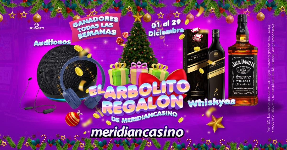 Meridian Casino te trae el Arbolito Regalón