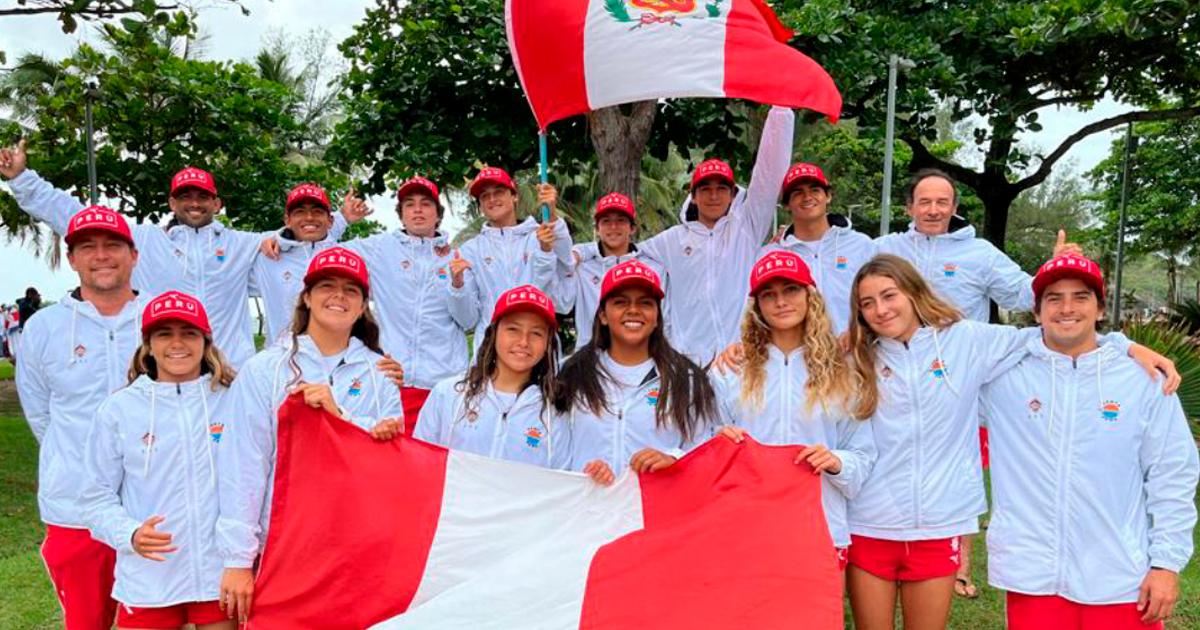 Selección junior de surf finalizó en el top ten del Mundial ISA Brasil 2023