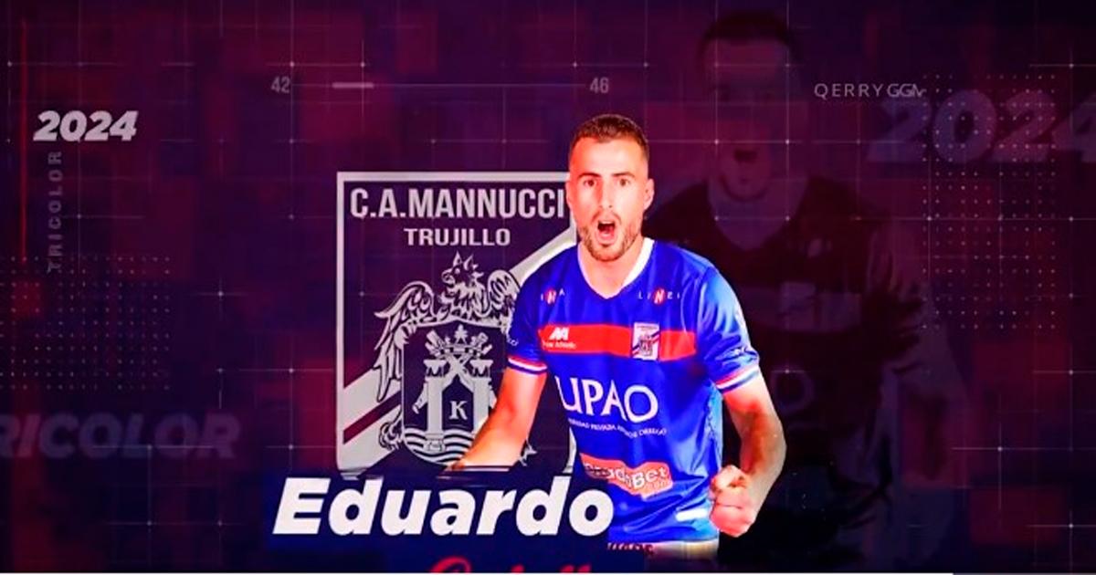 Eduardo Caballero se convirtió en nuevo refuerzo de Carlos A. Mannucci 