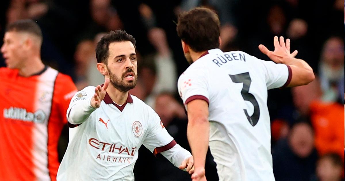 ¡Volvió al triunfo! Manchester City le dio vuelta de visita al Luton Town