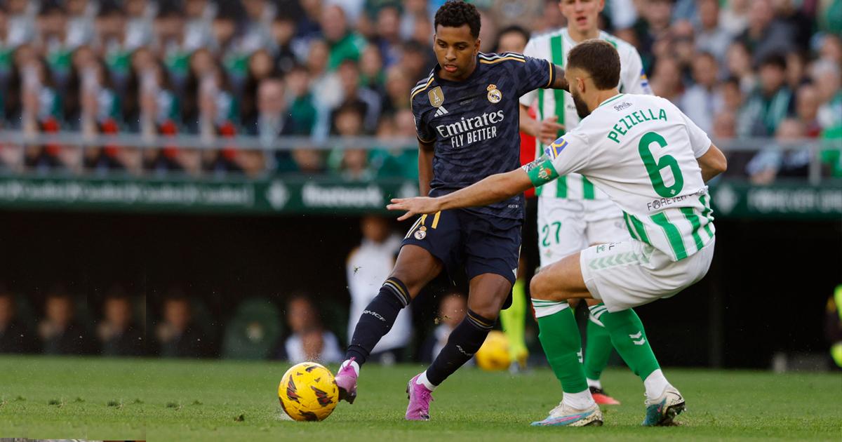 Real Madrid igualó 1-1 con Betis en el 'Benito Villamarín'