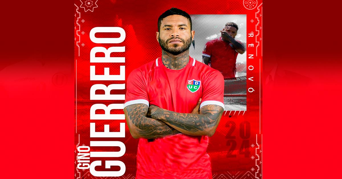 Gino Guerrero jugará su tercera temporada en Unión Comercio