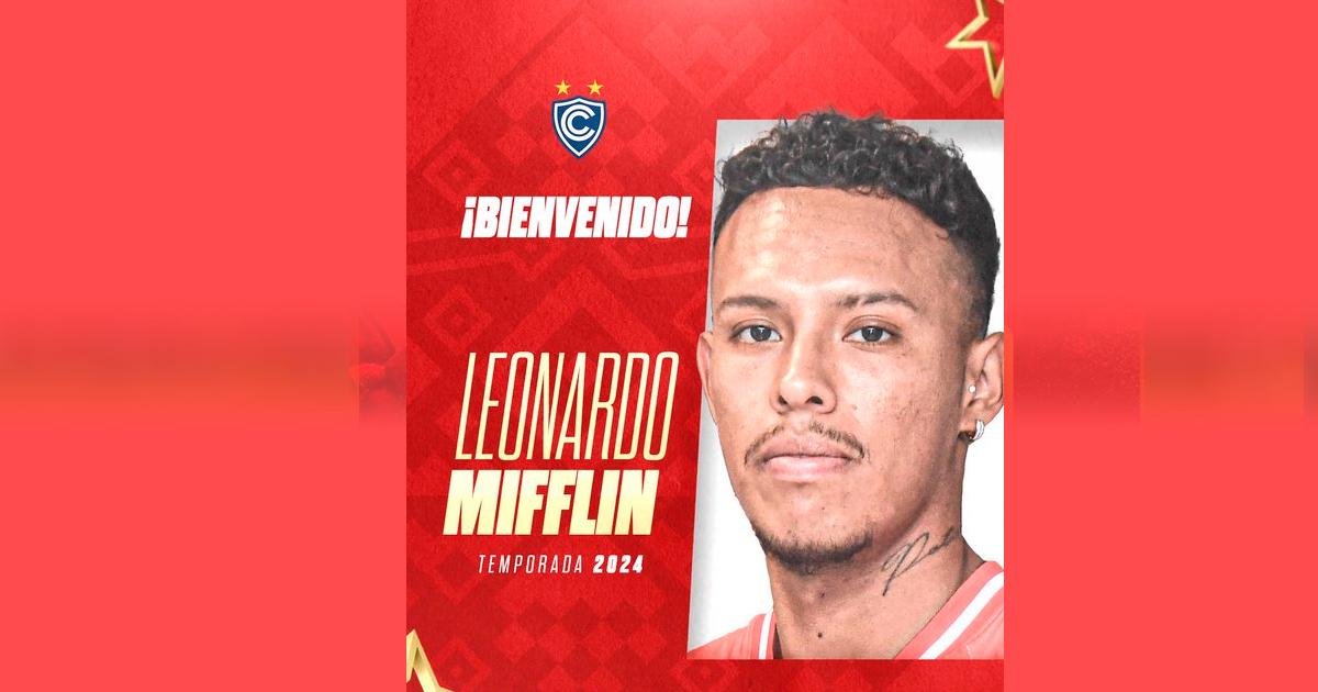 Mifflin es nuevo jugador de Cienciano