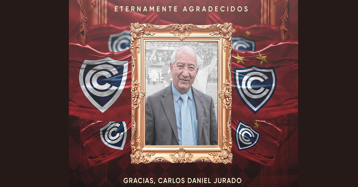 Cienciano y su semblanza de despedida a Carlos Daniel Jurado
