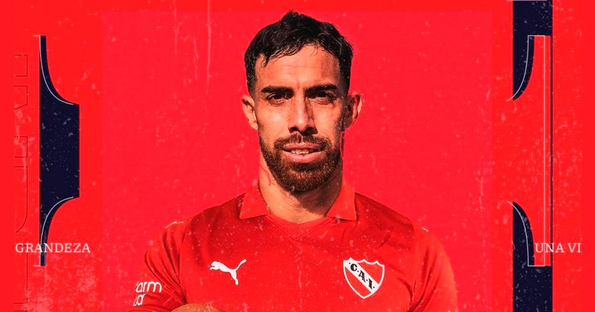 ¡Se viste de rojo! Gabriel Avalos es nuevo delantero de Independiente de Argentina 