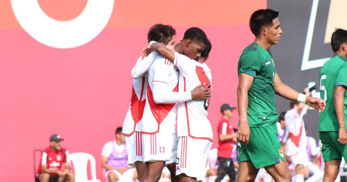 Selección sub 23 goleó por 4-0 a Bolivia en amistoso