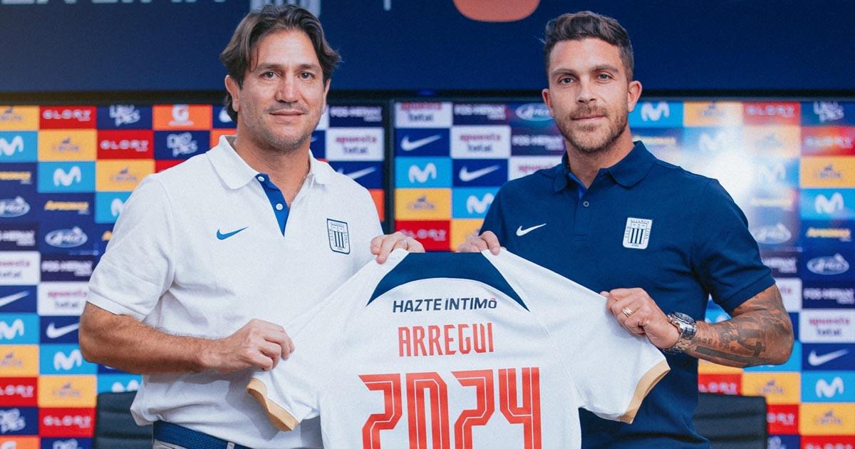 ¡Llegó a La Victoria! Argentino Adrián Arregui fue oficializado en Alianza Lima para el 2024