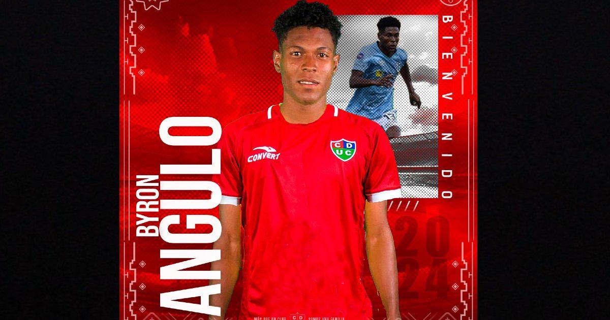 Ecuatoriano Byron Angulo es nuevo jugador de Unión Comercio