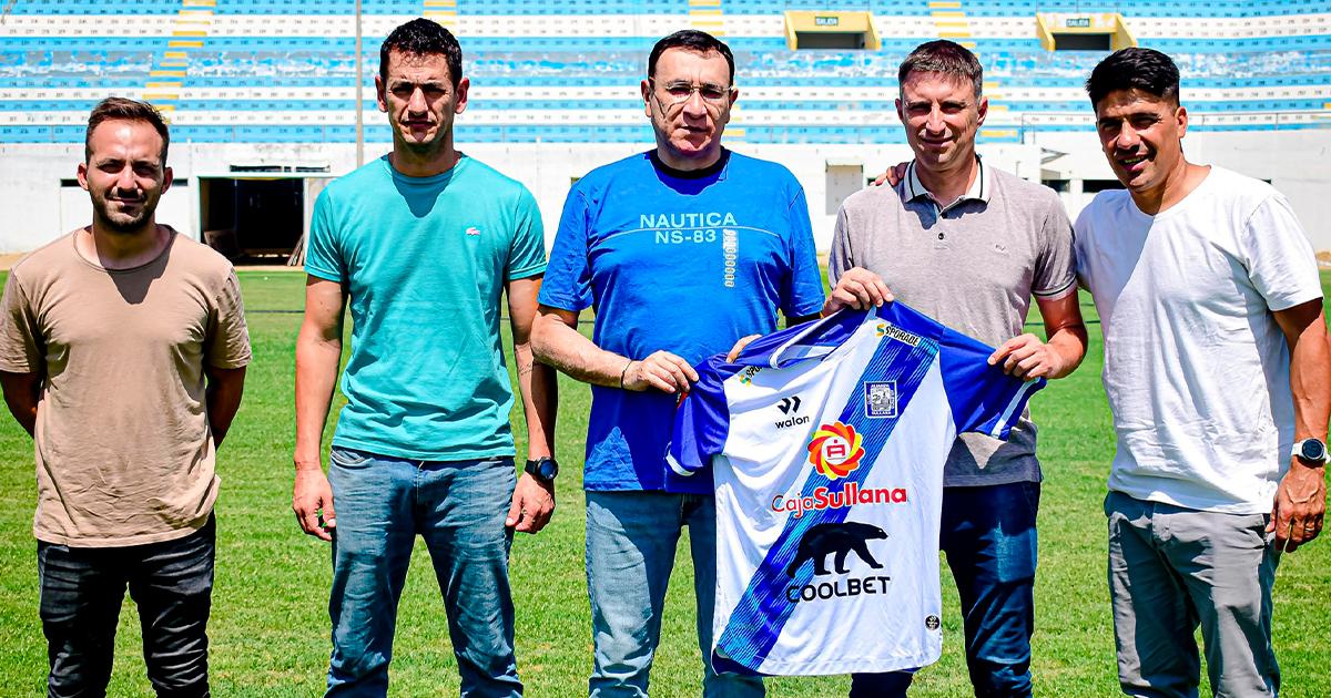 Nuevo comando técnico de Alianza Atlético visitó el Campeones del 36