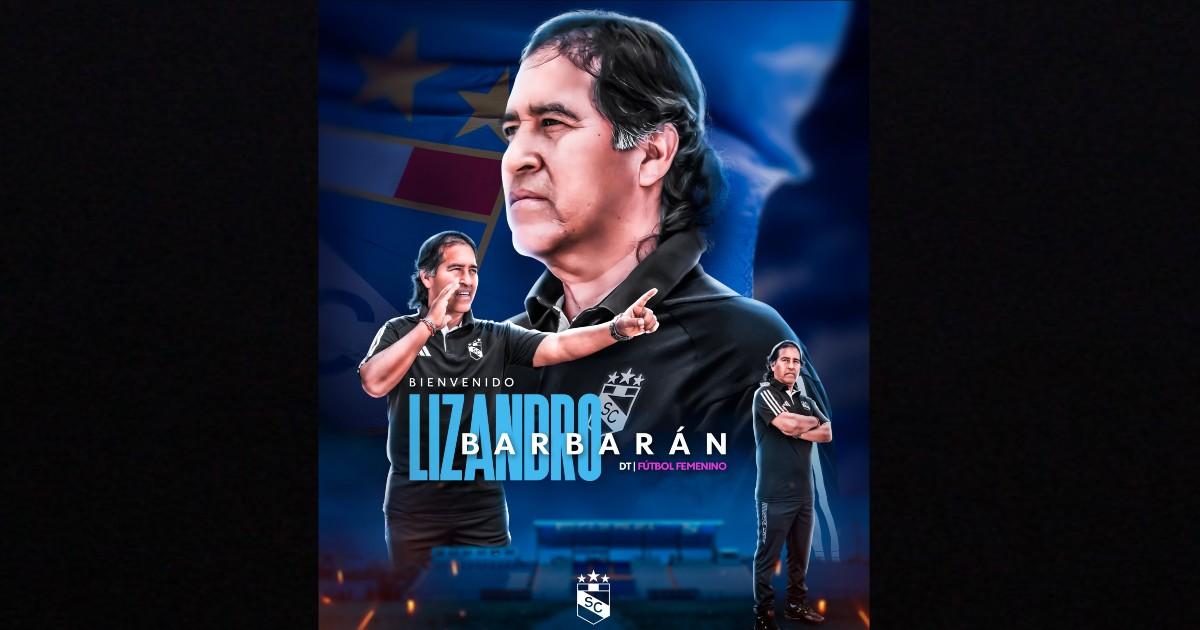 Lizandro Barbarán será el DT del equipo femenino de Cristal