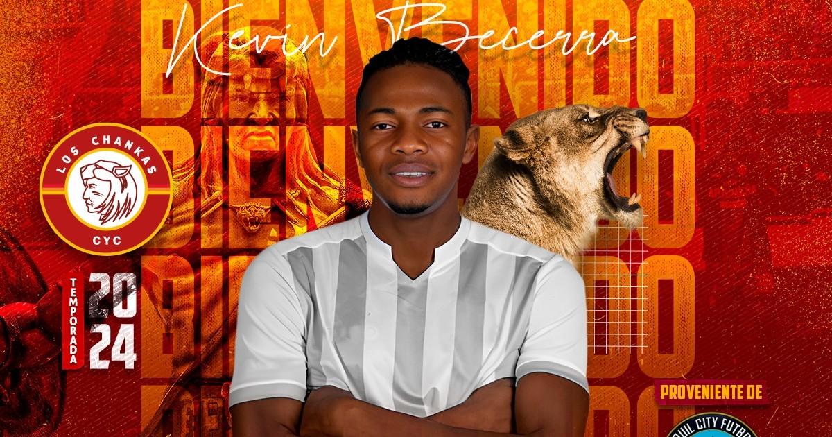 Ecuatoriano Kevin Becerra fichó por Los Chankas