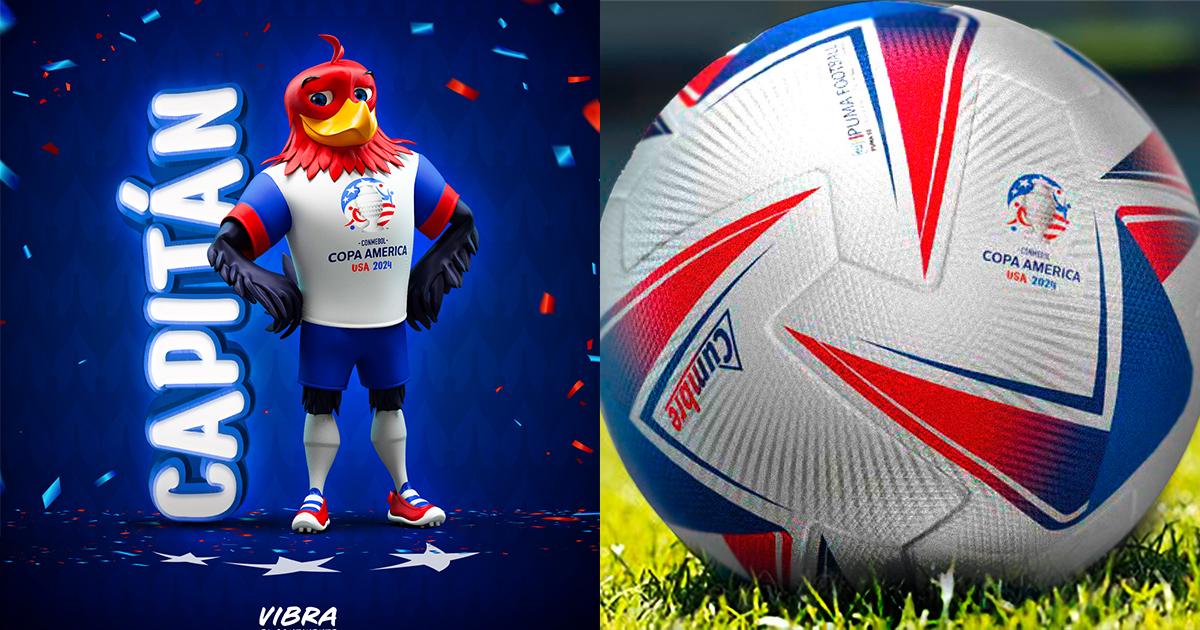 Conoce el balón y mascota de la Copa América 2024