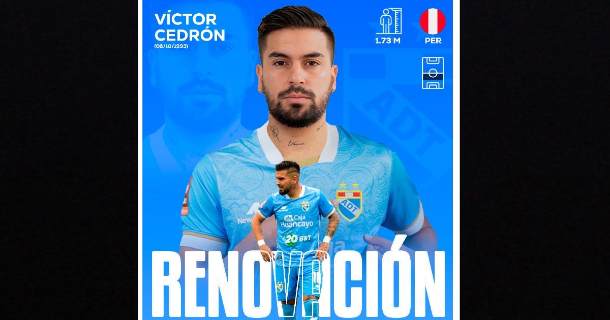 Cedrón renovó su contrato con ADT
