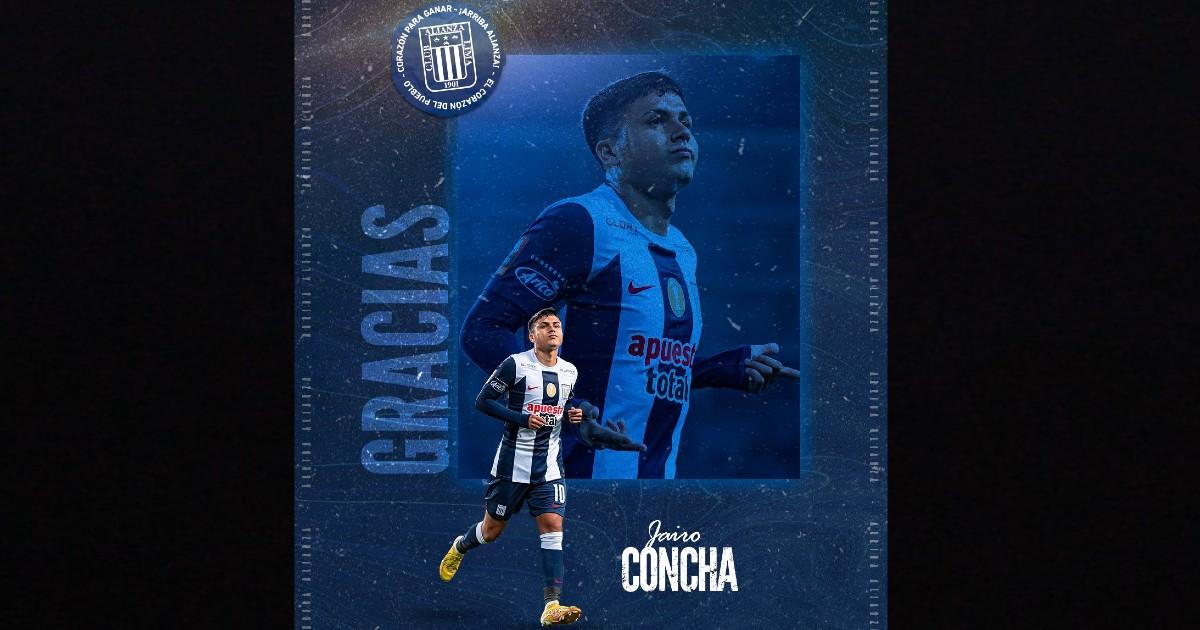 Jairo Concha no seguirá en Alianza Lima