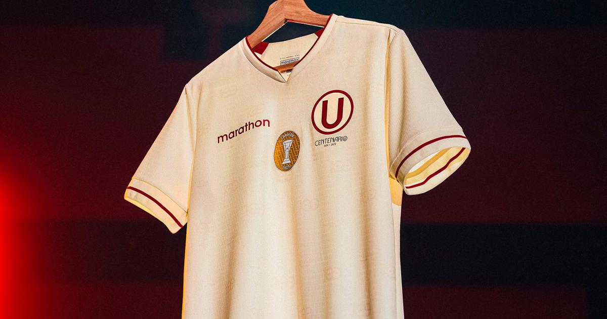 ¡Piel del Centenario! Universitario presentó la camiseta para afrontar la temporada 2024 