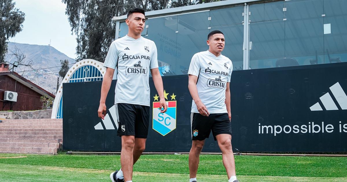 Pacheco y Enríquez volvieron de sus préstamos e iniciaron pretemporada con Cristal
