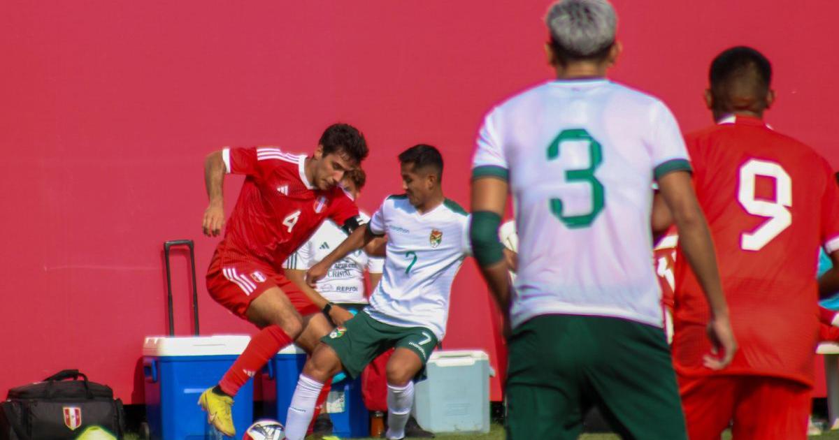 🔴#ENVIVO | Perú y Bolivia igualan en amistoso Sub-23