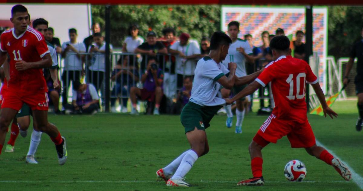 🔴#ENVIVO | Perú y Bolivia igualan en amistoso Sub-23