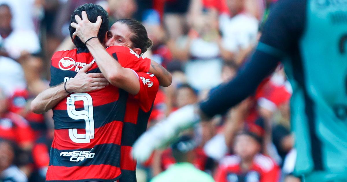 (VIDEO) Flamengo ganó en la despedida de Filipe Luis y espera un milagro en el Brasileirao