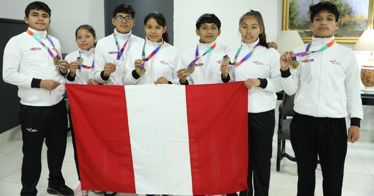 Perú conquistó 53 medallas en los XXVII Juegos Sudamericanos Escolares 2023