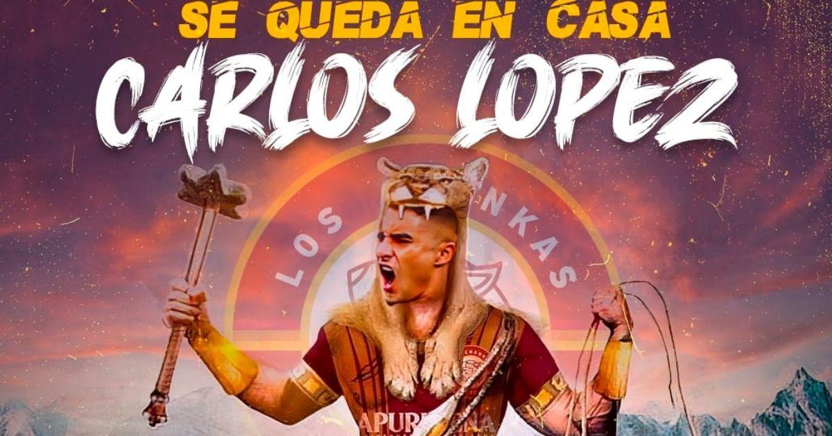 Carlos López renovó con Los Chankas