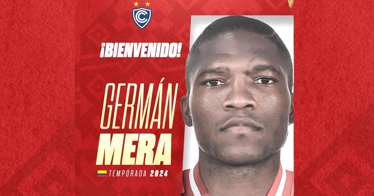 ¡Llegó el 'Tanque' al Cusco! Mera es nuevo jugador de Cienciano