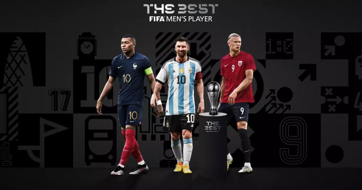 Haaland, Mbappé y Messi disputan el The Best al Jugador de la FIFA